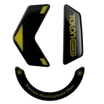 3.0mm Toughened Glass Material Gaming Mouse Pad Smooth Surface Edge Anti-Slip Washable for Living Room Kitchen Building Outdoor - 图片 6