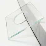 Custom Factory Tempered Glass Panel with Square & Holes Transparent Flat Pattern Fine Grinding Edge Deep Processing Glass Sheet - 图片 6