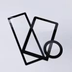 Bent Tempered Glass Custom Processing, High Transparency Clear Glass Panel with Screen Printing Service - 图片 3