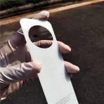 Customized Touch Tempered Glass Panel ultra clear Glass with Black Color Silk Screen Printing - 图片 3