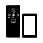 Custom Silkscreen Printing Tempered Glass Panel with AG AR AF Coating Glass for Electronics LCD Display Window