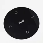 Ultra-Clear Heat-Resistant Black Silk-Screen Tempered Glass Custom Tempered Glass Panels Touchscreen Panels Display Glass