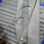 2.5D3D Touch Screen Access Control Tempered Glass Panel Solid Structure with Flat Pattern Deep Processing by Switch Glass - 图片 3