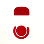 0.7MM AF Coating Tempered Glass Material Replacement Gaming Mouse Skates Feet Pads Mouse Feet Set Stickers - 图片 5