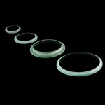 Ultra Clear Tempered Glass for LED with 92% Light Transmittance Serigraphy Fabrication Services