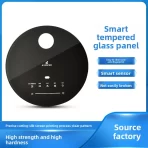 Anti-Glare Anti-Fingerprint Tempered Glass Panel Smart Switch Panel for Kitchen Industrial Decorative Purposes Hotels Hospitals - 图片 4