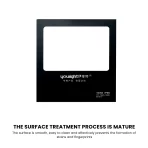 Custom Silk Screen Printed Solid Structure Flat Pattern Tempered Glass Panel Popular for Lighting and Decoration - 图片 4