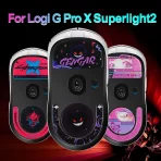 Cool Wireless Gaming Mouse Rounded Curved Edges Glass Mouse Feet Replacement For Logitech G GPW 3 Gaming Mouse Foot pad - 图片 6