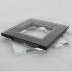 IK08 Impact Resistant Tempered Glass Panel for 86mm Wall Switches - Explosion-Proof Switch Cover with Reinforced Frame - 图片 5