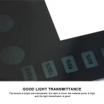 Nice Price Solid Structure Tempered Glass Panels for Touch Switch Charging Pile Decoration Premium Quality Glass Product - 图片 6