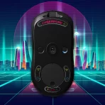 Glass Mouse Skates Glide Feet Pads Mouse Feet Sticker for G Pro X Superlight Rounded Curved Edges Mouse Feet - 图片 3