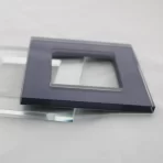 High Quality Tempered Glass Panels for Wall Sockets Light Lowes Switch Plates Glass Frame - 图片 2