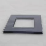 High Quality Tempered Glass Panels for Wall Sockets Light Lowes Switch Plates Glass Frame
