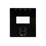 Nice Price Solid Structure Tempered Glass Panels for Touch Switch Charging Pile Decoration Premium Quality Glass Product