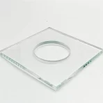 Custom Factory Tempered Glass Panel with Square & Holes Transparent Flat Pattern Fine Grinding Edge Deep Processing Glass Sheet - 图片 3