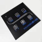 Ultra-Clear Heat-Resistant Black Silk-Screen Tempered Glass Custom Tempered Glass Panels Touchscreen Panels Display Glass - 图片 5