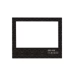 Custom Silk Screen Printed Solid Structure Flat Pattern Tempered Glass Panel Popular for Lighting and Decoration