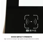 Nice Price Solid Structure Tempered Glass Panels for Touch Switch Charging Pile Decoration Premium Quality Glass Product - 图片 3