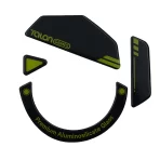 Customized Anti-Slip Gaming Mouse Feet Sticker Pads Solid Glass Material