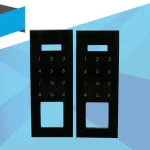 Tempered Access Control Card Glass Panel for Display Screen Visual Digital Appliance Panel Silk Screen PC Surface Processing