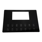 Zhixin Eco-Friendly Nice Price Custom Size Clear Black Tempered Glass Panel Silk Screen Printing Solid Structure Foot Therapy