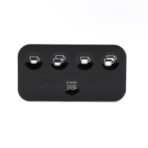 Custom processing of concave key buttons, intelligent tempered glass panels, silk-screen tempered glass, touch glass panels