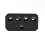 Custom processing of concave key buttons, intelligent tempered glass panels, silk-screen tempered glass, touch glass panels