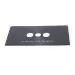 Tempered glass custom processing, smart lock, CD pattern, camera lens, curved edge, drilling, electroplating, coated glass - 图片 2