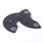 Customized special-shaped punching, silk-screen printing and semi-transparent processing of small household appliance glass for car aroma diffuser tempered glass control panel - 图片 4