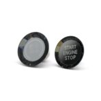 CarPlay box with brushed glass panel, one-button start car button, crystal glass with diamond-shaped edge glass - 图片 4