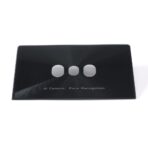 Tempered glass custom processing, smart lock, CD pattern, camera lens, curved edge, drilling, electroplating, coated glass - 图片 4